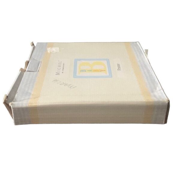 NEW Michel Company Baby Bunny March Photo Frame 4x4 Great Gift - Picture 10 of 10